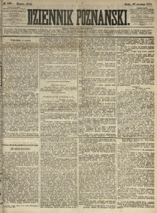 Dziennik Poznański 1871.09.20 R.13 nr214