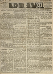 Dziennik Poznański 1871.10.07 R.13 nr229