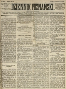 Dziennik Poznański 1871.10.10 R.13 nr231