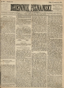 Dziennik Poznański 1871.10.13 R.13 nr234