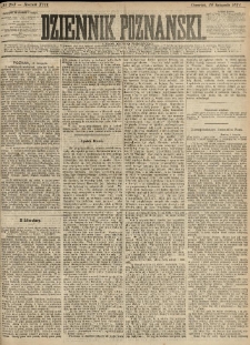 Dziennik Poznański 1871.11.16 R.13 nr262
