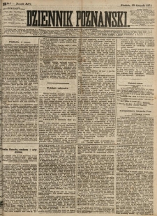Dziennik Poznański 1871.11.19 R.13 nr265