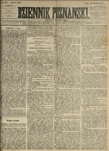 Dziennik Poznański 1871.11.29 R.13 nr273