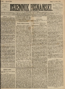 Dziennik Poznański 1871.12.01 R.13 nr275