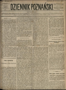 Dziennik Poznański 1873.04.20 R.15 nr91