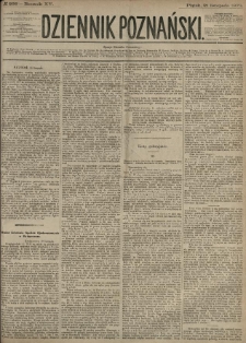 Dziennik Poznański 1873.11.21 R.15 nr268