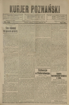 Kurier Poznański 1917.11.11 R.12 nr258