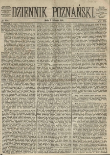 Dziennik Poznański 1861.11.06 R.3 nr254