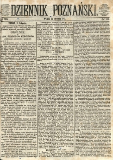 Dziennik Poznański 1861.11.12 R.3 nr259