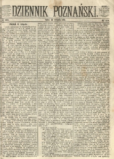 Dziennik Poznański 1861.11.22 R.3 nr268