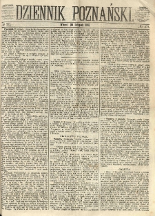 Dziennik Poznański 1861.11.26 R.3 nr271