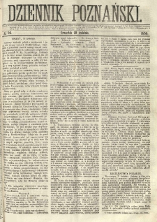 Dziennik Poznański 1859.04.28 R.1 nr96