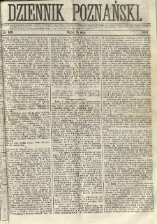 Dziennik Poznański 1859.05.13 R.1 nr109