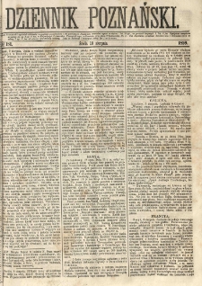 Dziennik Poznański 1859.08.10 R.1 nr181