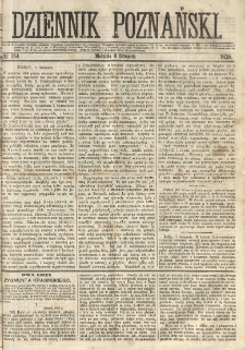 Dziennik Poznański 1859.11.06 R.1 nr254