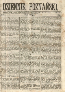 Dziennik Poznański 1859.11.08 R.1 nr255