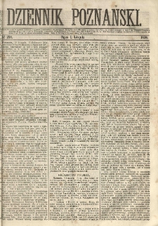 Dziennik Poznański 1859.11.11 R.1 nr258