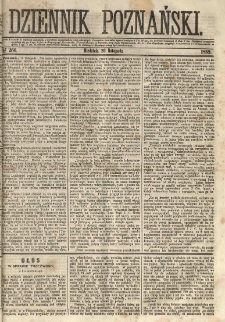 Dziennik Poznański 1859.11.20 R.1 nr266