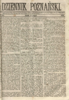 Dziennik Poznański 1859.11.27 R.1 nr272