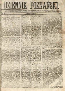 Dziennik Poznański 1859.12.01 R.1 nr275