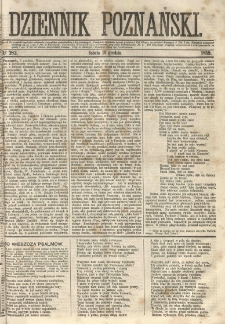 Dziennik Poznański 1859.12.10 R.1 nr282