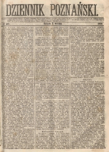 Dziennik Poznański 1859.09.11 R.1 nr207