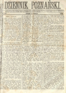 Dziennik Poznański 1859.09.29 R.1 nr222