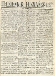 Dziennik Poznański 1862.01.22 R.4 nr17