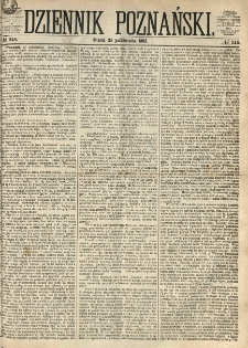 Dziennik Poznański 1862.10.28 R.4 nr248