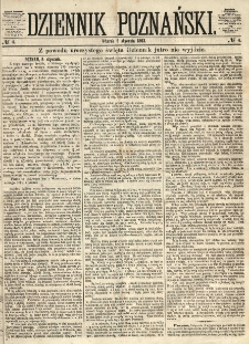 Dziennik Poznański 1863.01.06 R.5 nr4