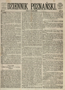 Dziennik Poznański 1863.01.14 R.5 nr10