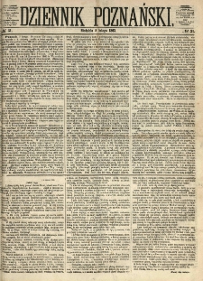 Dziennik Poznański 1863.02.08 R.5 nr31