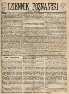 Dziennik Poznański 1863.02.19 R.5 nr40