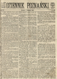 Dziennik Poznański 1863.11.07 R.5 nr255