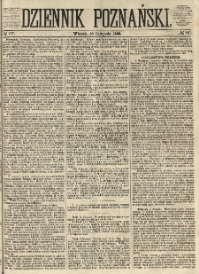Dziennik Poznański 1863.11.10 R.5 nr257