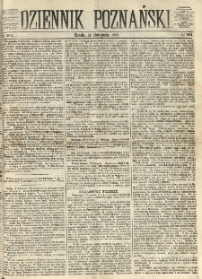 Dziennik Poznański 1863.11.18 R.5 nr264
