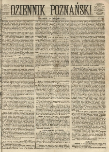 Dziennik Poznański 1863.11.19 R.5 nr265