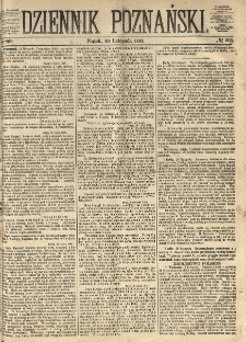Dziennik Poznański 1863.11.20 R.5 nr266