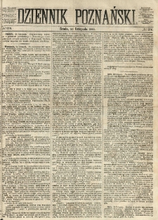 Dziennik Poznański 1863.11.25 R.5 nr270