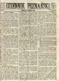 Dziennik Poznański 1863.11.27 R.5 nr272