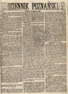 Dziennik Poznański 1864.01.19 R.6 nr14