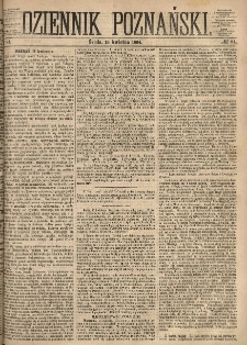 Dziennik Poznański 1864.04.13 R.6 nr84