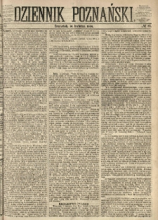 Dziennik Poznański 1864.04.14 R.6 nr85