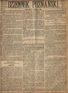 Dziennik Poznański 1864.09.18 R.6 nr214