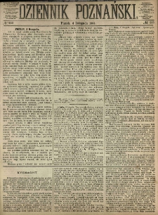 Dziennik Poznański 1864.11.04 R.6 nr253