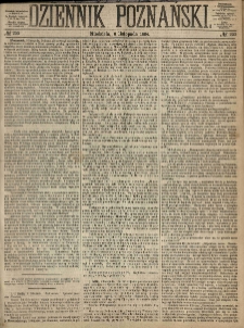 Dziennik Poznański 1864.11.06 R.6 nr255