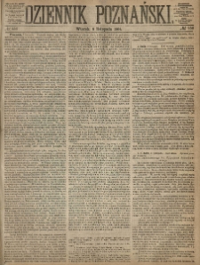 Dziennik Poznański 1864.11.08 R.6 nr256