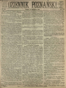 Dziennik Poznański 1864.11.11 R.6 nr259