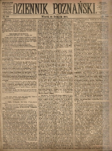 Dziennik Poznański 1864.11.22 R.6 nr268
