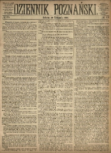 Dziennik Poznański 1864.11.26 R.6 nr272
